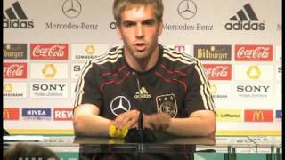 Lahm quotBeste Nationalmannschaft in der ich gespielt habequot [upl. by Anire]