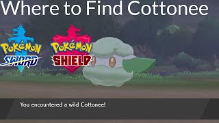 Pokemon Sword and Shield  Where to Find Cottonee [upl. by Enayd185]