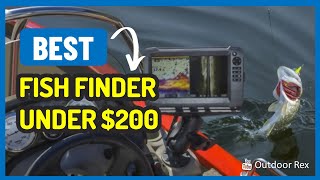 Top 5 Best Fish Finder Under 200 [upl. by Hnoj881]