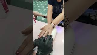 Gel polish 💅 bollywood song love viralvideo [upl. by Alexandra699]