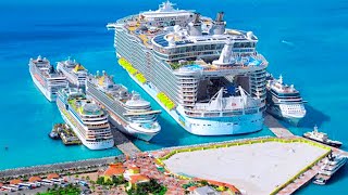 15 Biggest Cruise Ships in the World [upl. by Eikcim]