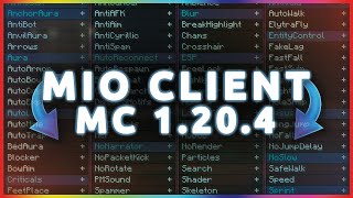 Mio Client For Minecraft 1204  Complete Client Overview  Episode 48 [upl. by Kassia243]