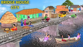 Pura Gaon Ek Bridge Mein Village Bridge House City Hindi Kahaniya Hindi Stories Hindi Moral Stories [upl. by Freddi467]