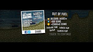 Hill Climb Racing Super Diesel 4x4  Arena 14582 WR [upl. by Naujyt]