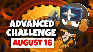 BTD6 Advanced Challenge  Nuh Uh  August 16 2024 [upl. by Ahsiuq]