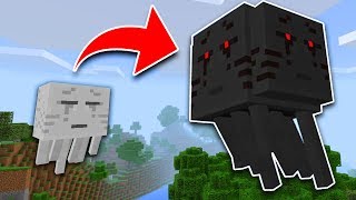 NEW BOSS UPDATE in Minecraft Pocket Edition 3 HEADED GHAST BOSS [upl. by Ileek14]