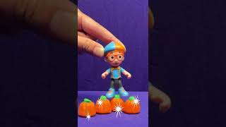 Blippis Halloween Pumpkin Play🎃🎃  shorts blippi blippishorts [upl. by Ingles804]