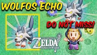 GET EARLY How to Get the WOLFOS ECHO Early in The Legend of Zelda Echoes of Wisdom [upl. by Ahsekel]