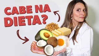 CARDÁPIO para DIETA CETOGÊNICA [upl. by Brahear]