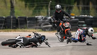 Yeapp I crashed  KTM 390 Duke [upl. by Aserahs]