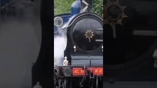 Caledonian Railways 828 Celebrating Its 125th Birthday shorts railway steam steamtrain train [upl. by Ydahs]