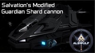 Elite Dangerous Odyssey  Salvations Modified Guardian Shard cannon raw test fights [upl. by Katy]