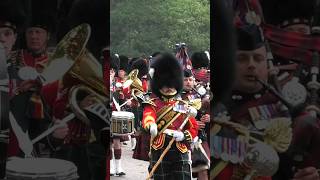 Holyrood Palace shorts scotland militaryband kilts tartan bagpipes scottishmusic palace [upl. by Etnovad]