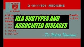 HLA subtypes and associated diseases Super easy way to remember [upl. by Becca]