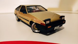 Custom Built AE86 RC Drift [upl. by Attej]