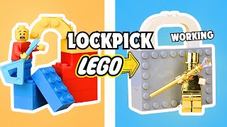 I Made 20 Functional LOCKS out of LEGO [upl. by Fabri]