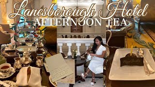 Afternoon tea at The Lanesborough Hotel ☕️ Queen Charlotte  Where to have afternoon tea series [upl. by Calesta]