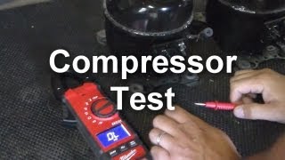 How to Test the Compressor on your Refrigerator [upl. by Tremayne3]