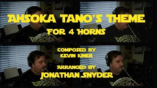 quotAhsoka Tanos Themequot for Horn Quartet [upl. by William]