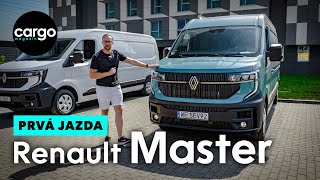 Nový Renault Master  Prvá jazda s dodávkou roka 2025 [upl. by Phip]