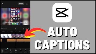 How to Add Auto Captions In CapCut 2023 EASY TUTORIAL [upl. by Nylirehc]