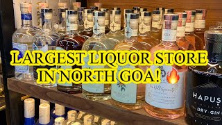 BIGGEST LIQUOR STORE IN NORTH GOA  Wine store in GOA  Arpora GOA  Maharaja Wines amp Liquor [upl. by Anairol211]