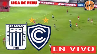 ALIANZA LIMA VS CIENCIANO EN VIVO 🛑 LIGA 1  CLAUSURA  JORNADA 8 🌎GRANEGA [upl. by Colver]