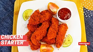 Chicken Starter With Breadcrumbs  Ramadan Snacks Recipes 2022  Mystery Flavor [upl. by Burack624]