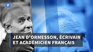 CITATION DE JEAN DORMESSON [upl. by Bonar]