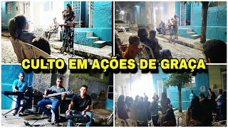 CULTO EM AÇÕES DE GRAÇA REBECA LUIZA [upl. by Aisan526]