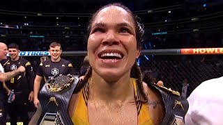 Amanda Nunes Octagon Interview  UFC 277 [upl. by Enaitsirhc]