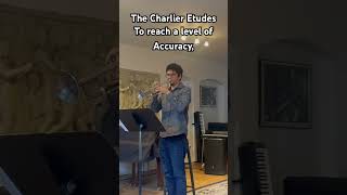 The charlier etudes This is the opening to 28 “Du staccato ternaire” trumpet trumpetpractice [upl. by Maribeth]