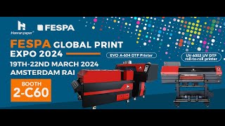 FESPA 2024 Conclusion  Hanrun paper EXPO SHOWS [upl. by Mandie]