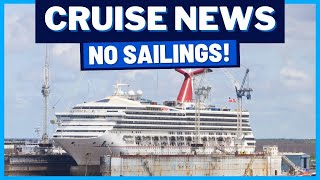 CRUISE NEWS Four Carnival Ships Out for Dry Dock Unrest at Port MSC Expands From Florida amp MORE [upl. by Charyl]