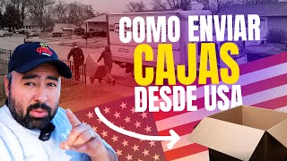 TE MUESTRO COMO ENVIAR CAJAS A TU PAIS DESDE ESTADOS UNIDOS  LATINOS EN USA [upl. by Agripina]