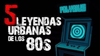 5 Extrañas leyendas urbanas de los años 80s │ MundoCreepy │ NightCrawler [upl. by Asserak]