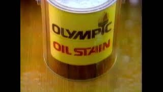 1983 Olympic Oil Stain Commercial [upl. by Aitam]