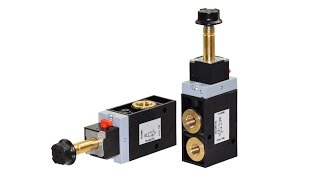 Pneumatic Solenoid Valves  Electrically Operated Pneumatic Valves [upl. by Odnomra365]