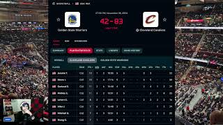 Cavs vs Warriors  LIVESTREAM 110824 [upl. by Ydeh]