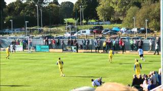 AFC Totton 4 v 2 Weymouth  FA Cup 3rd Qualifying Round 15th October 2011 [upl. by Vinn]