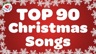 Top 90 Christmas Songs with Lyrics 🎅 Merry Christmas 2024 [upl. by Mccafferty225]