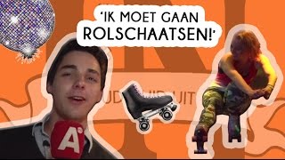 SLIJPTOL OP EEN ROLSCHAATSFEEST  OudZuid Uit 12 [upl. by Earlene252]