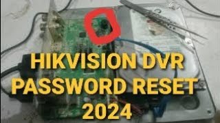 2024HOW TO RESET HIKVISION DVRNVR PASSWORD 2024HIKVISION DVR PASSWORD RESET 2023DS7204HQHIK1 [upl. by Ednalrym]