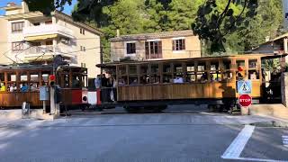 Port De Sóller Carpark Railway Crossing Mallorca Friday 04112023 [upl. by Elkin764]