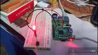 GPIO controll Raspberry pipython LED blink  Raspberry pi Tamil [upl. by Itsur68]