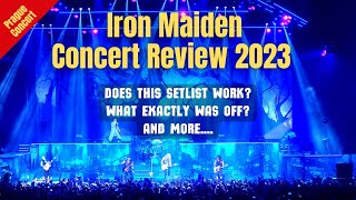 Iron Maiden Concert Review Praha 2023 [upl. by Nomled]