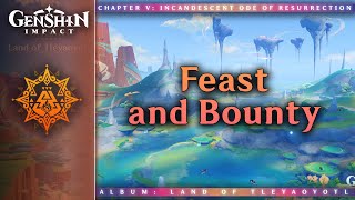 Feast and Bounty — Natlan Day  Genshin Impact OST Land of Tleyaoyotl [upl. by Nylyrehc]