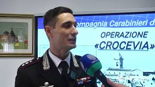 Operazione “crocevia” dei carabinieri a Minervino Col Galasso «Un gruppo agguerrito e tracotantequot [upl. by Wolfgram768]