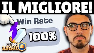 100 REAZIONE al GIOCATORE più FORTE di SEMPRE di CLASH ROYALE [upl. by Anayi]