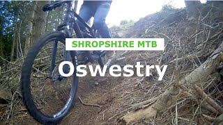 Exploring Oswestry Candy Woods  Shropshire MTB [upl. by Addiel]